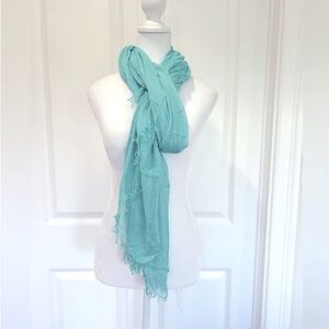 NWT Sunlily Bali Wrap Sarong Scarf -Aqua